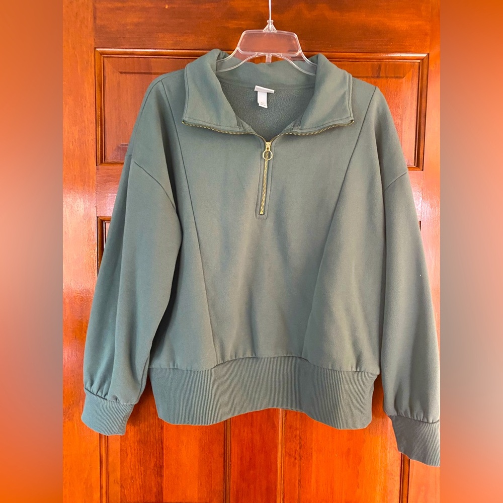 A New Day 1/4 zip sweatshirt.